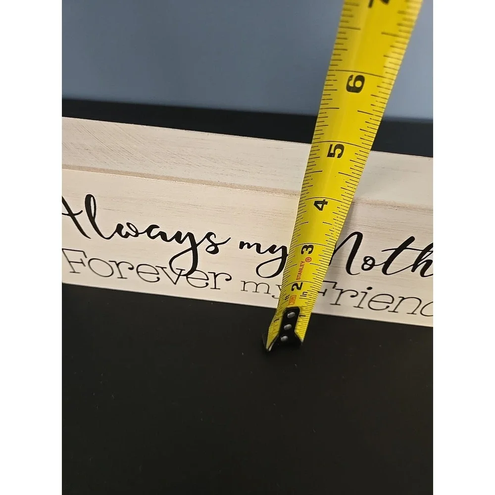 Music Box Frame Mother The Wind Beneath My Wings Keepsake Plaque /Forever Friend - Picture 11 of 11
